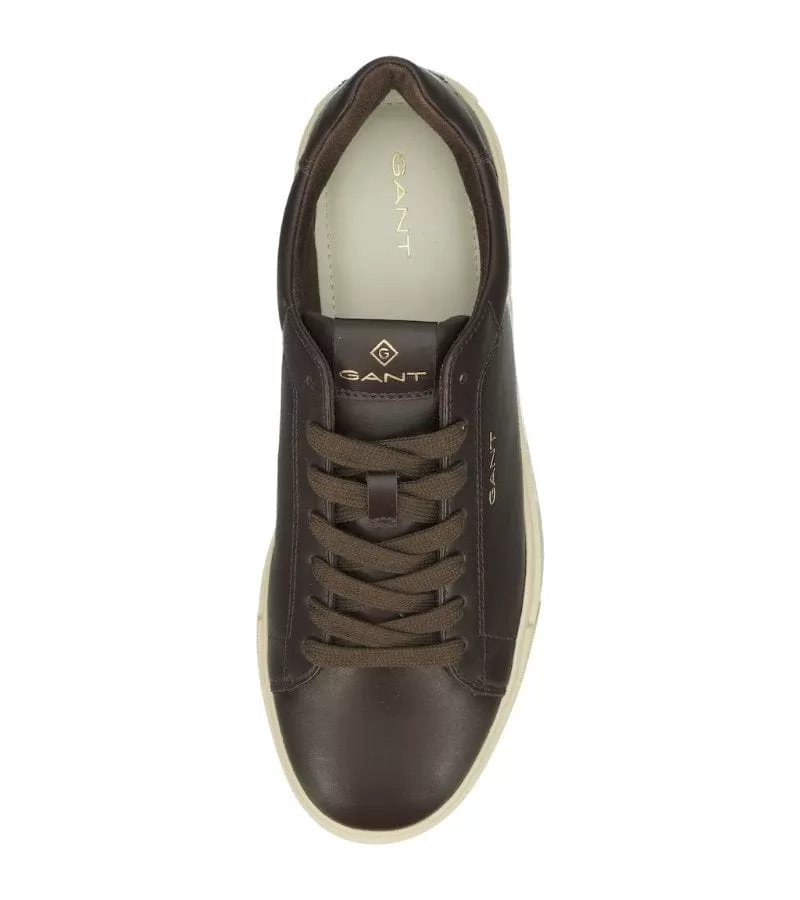 Gant Mens Leather Brown Fashion Trainer - McJulien 27631219