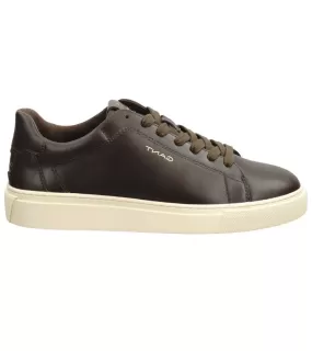 Gant Mens Leather Brown Fashion Trainer - McJulien 27631219