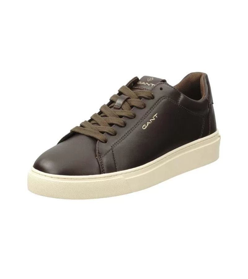 Gant Mens Leather Brown Fashion Trainer - McJulien 27631219