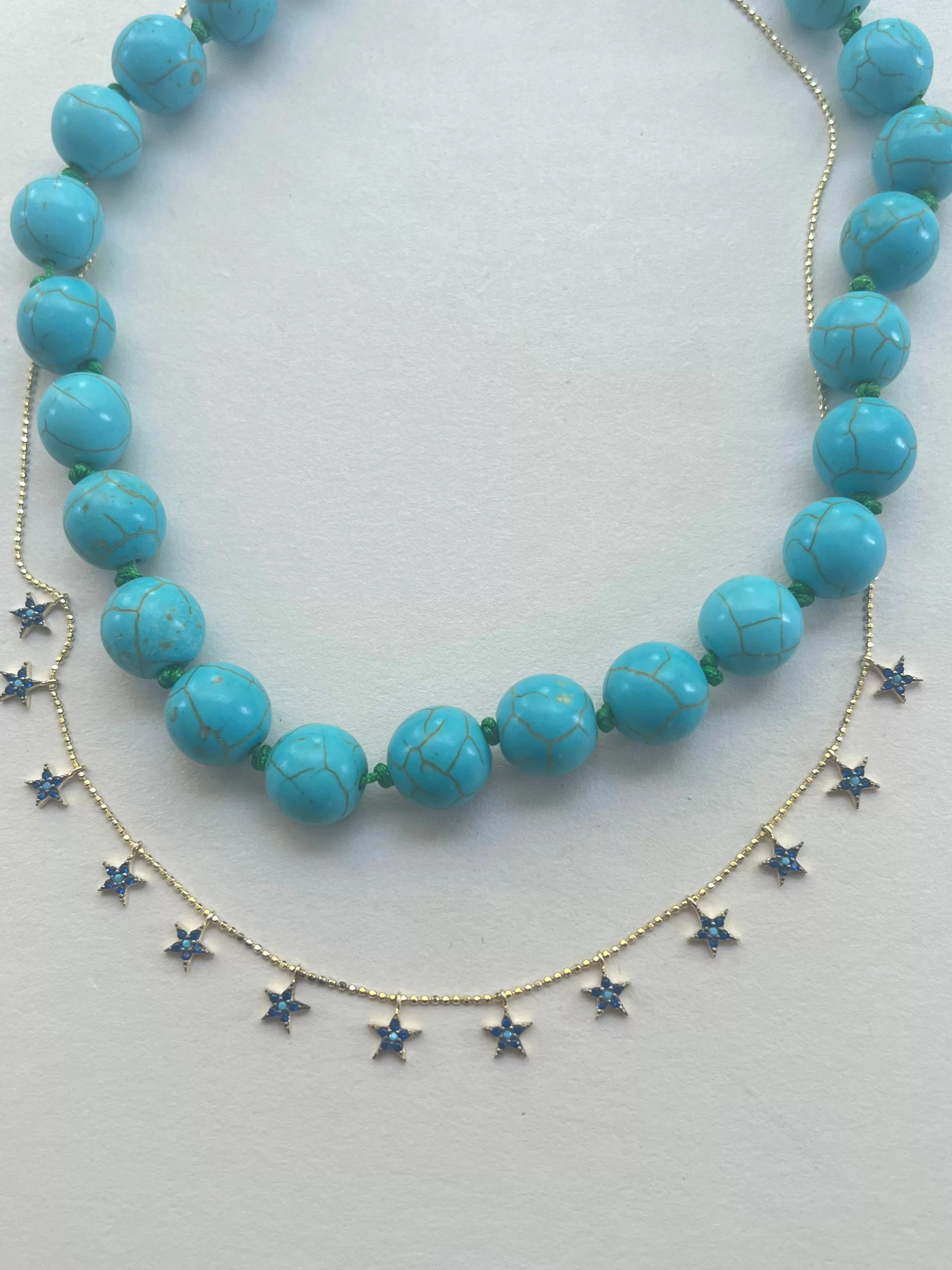 Gold Chain Necklace | Stars