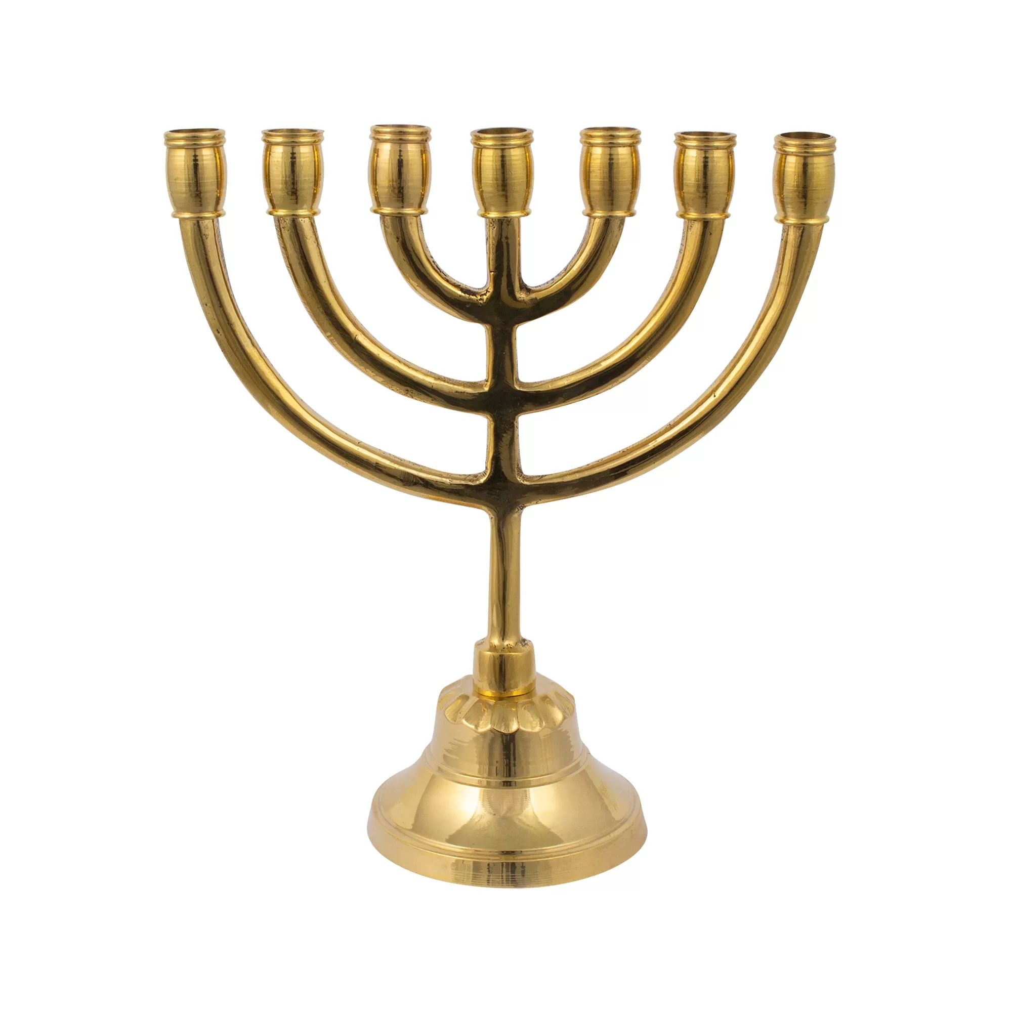 Gold Plated Menorah 6″ / 15cm