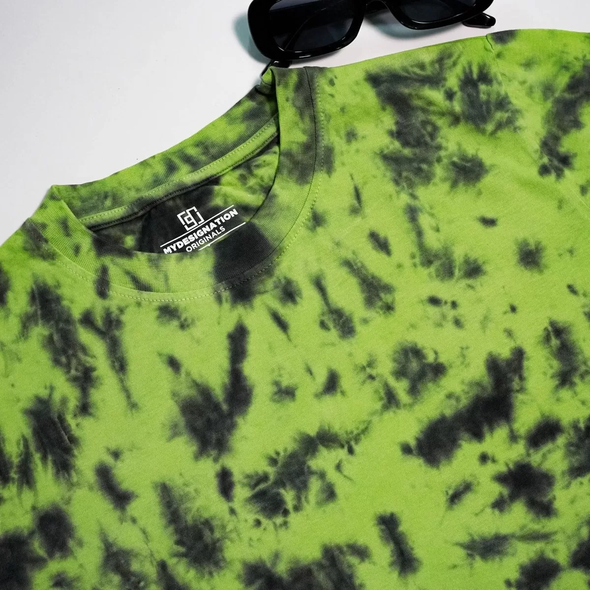 Green Tie-dye