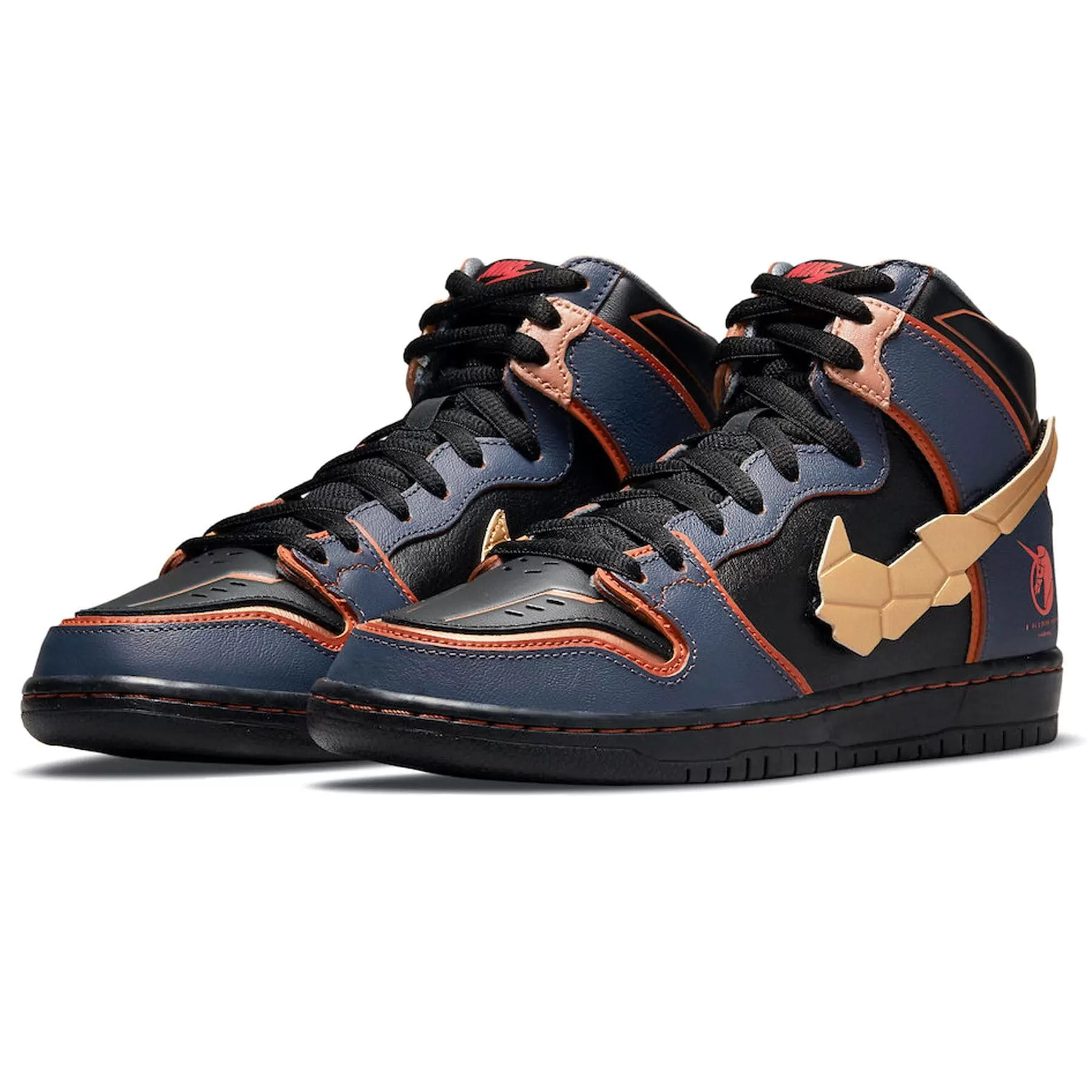 Gundam x Nike Dunk High SB 'Project Unicorn - Banshee Norn'