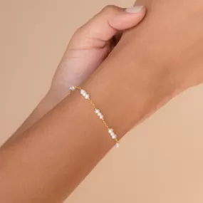 Hali Pearl Station Bracelet