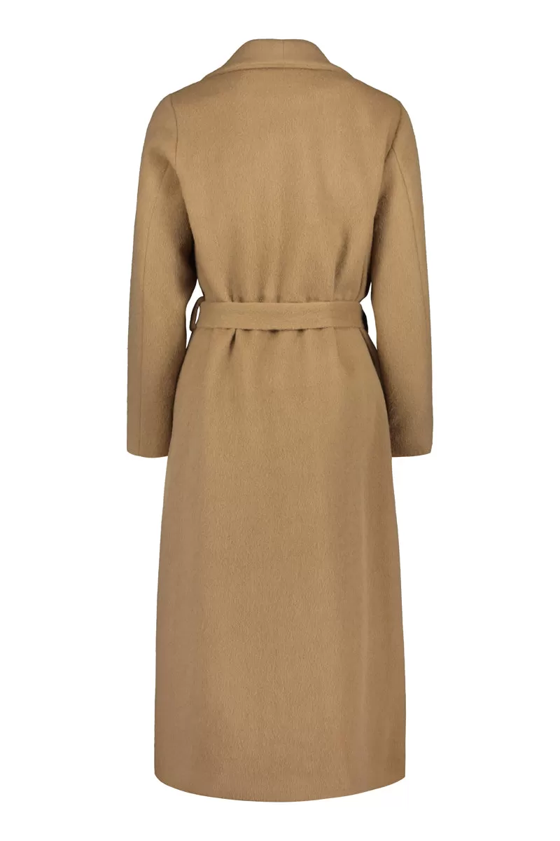 HALLA long coat in camel