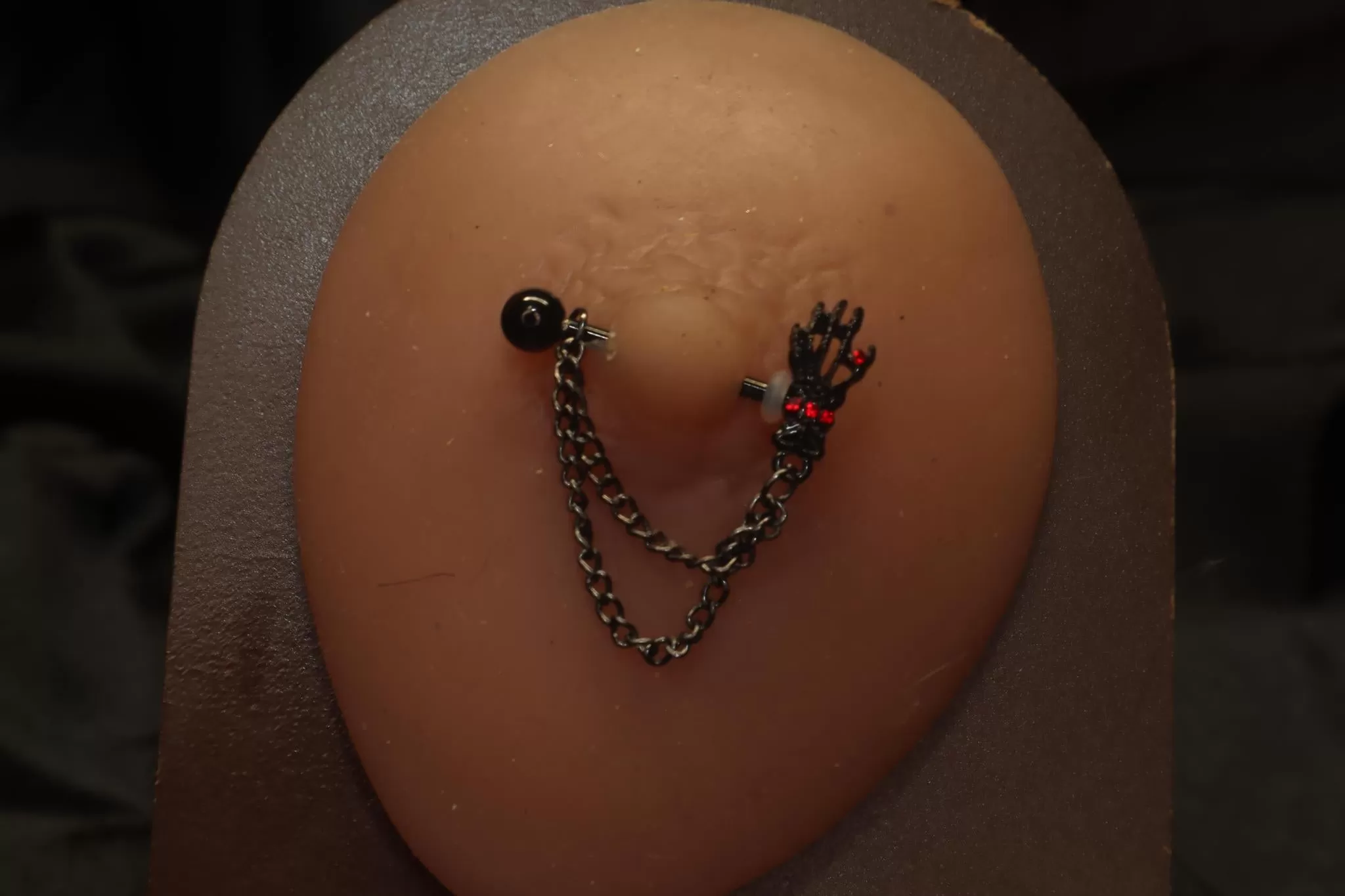 Haunting Hand Nipple Dangler Bar