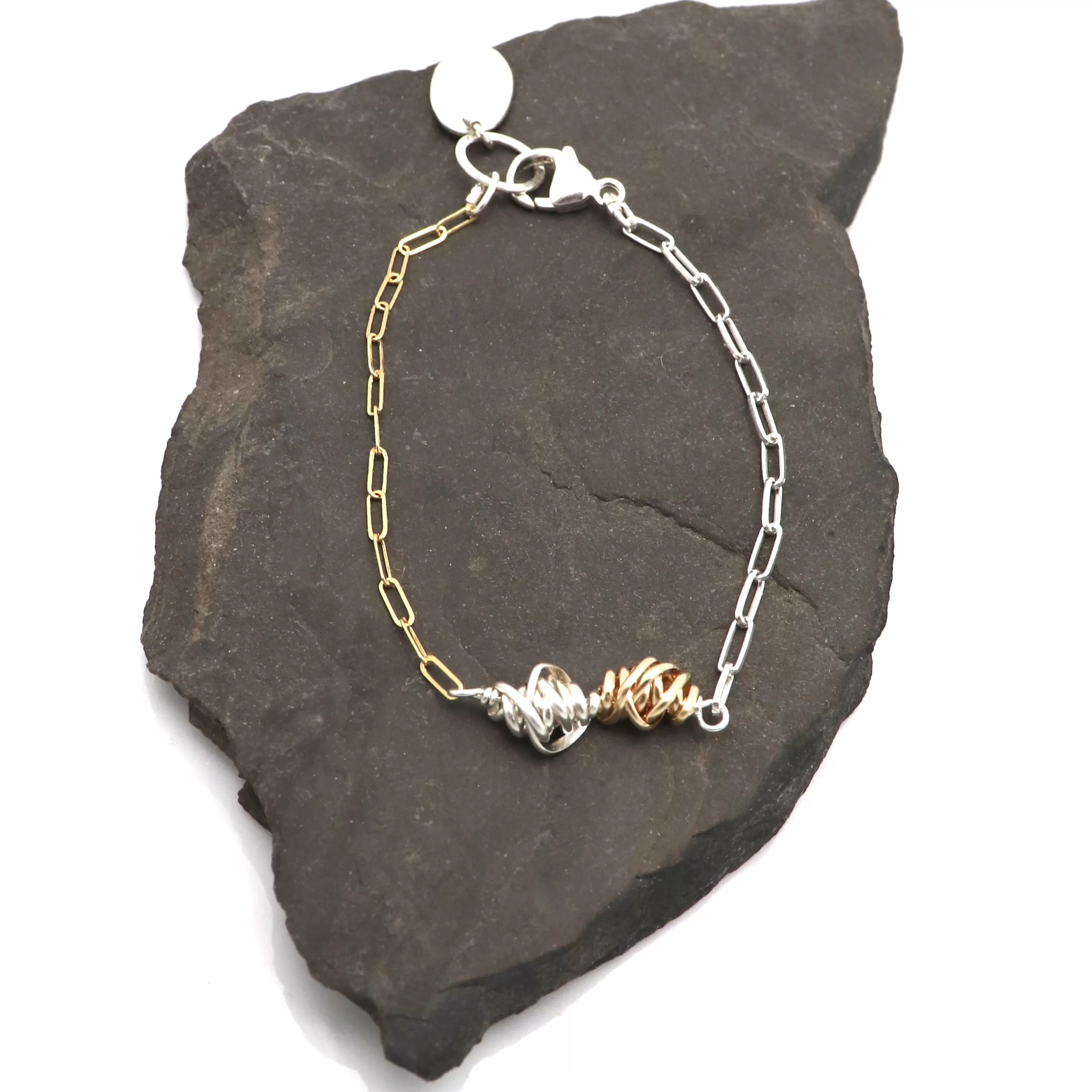 HERA Collection:  Hera Mixed Metal Bracelet