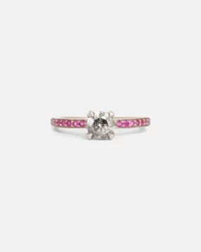 Imperatrix / Salt & Pepper Pink Ring