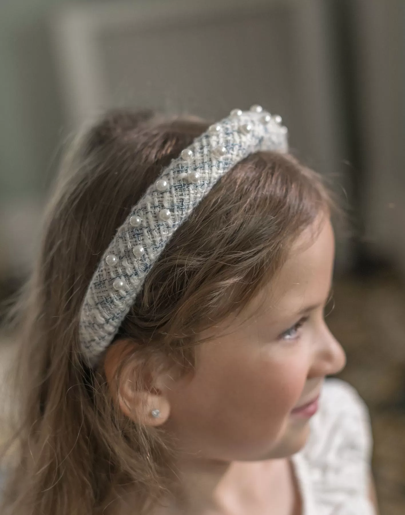 Iris Tweed Headband