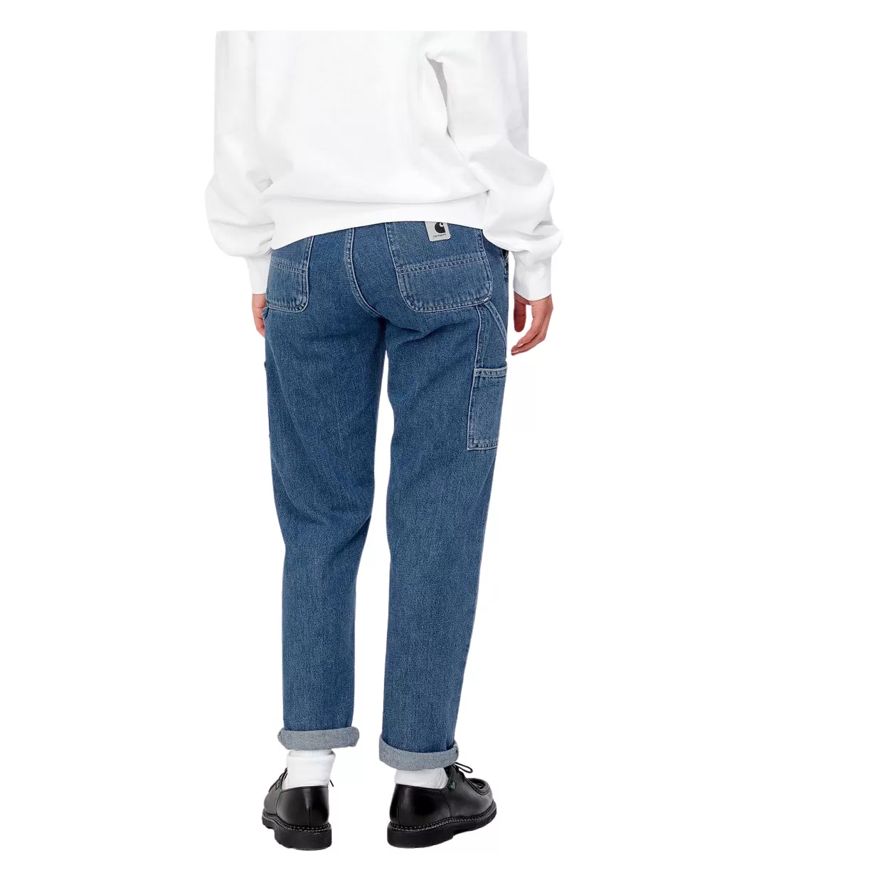 Jeans Donna Carhartt WIP W' Pierce Pant Blu (Stone Washed)