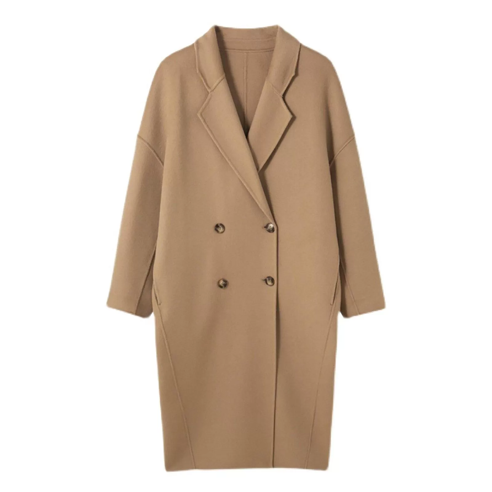 Jodie Double Face Wool Long Coat