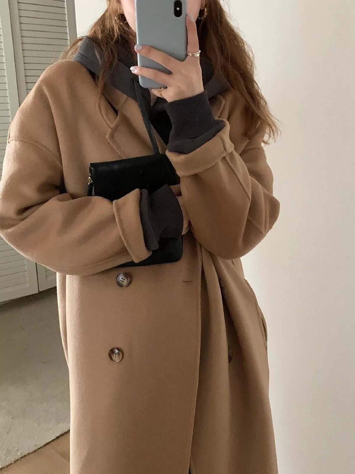 Jodie Double Face Wool Long Coat