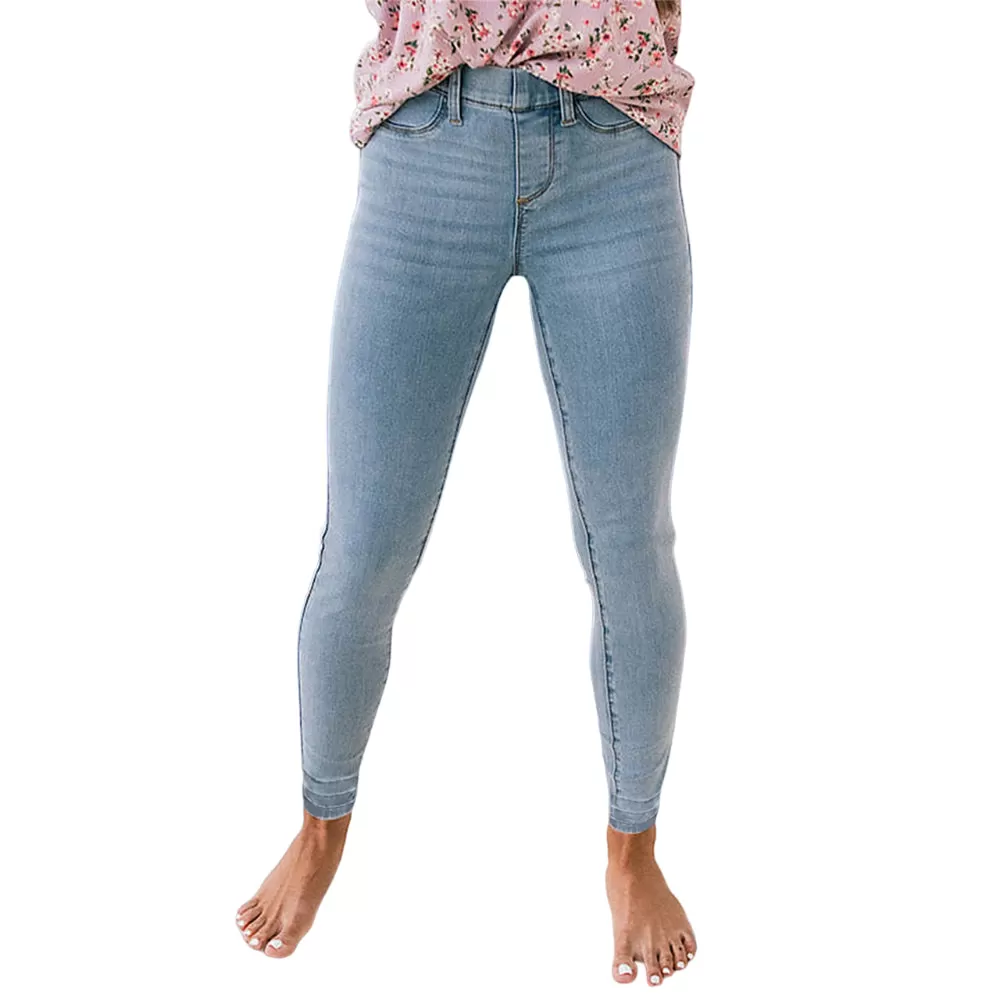 Judy Pull On Slim Denim Jeans