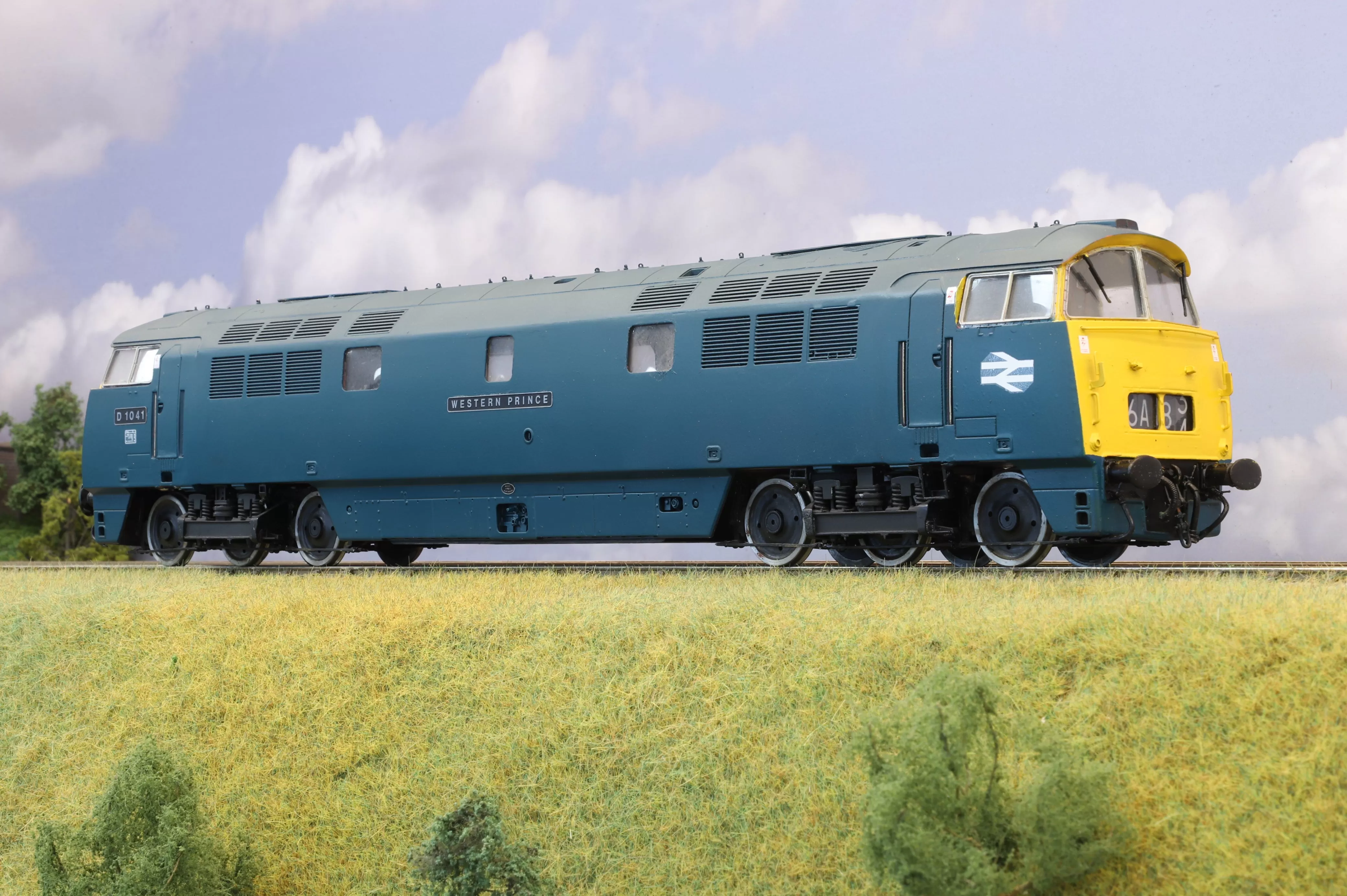 Kit-Built Finescale O Gauge Class 52 'Western' No. D1041 'Western Prince' BR Blue