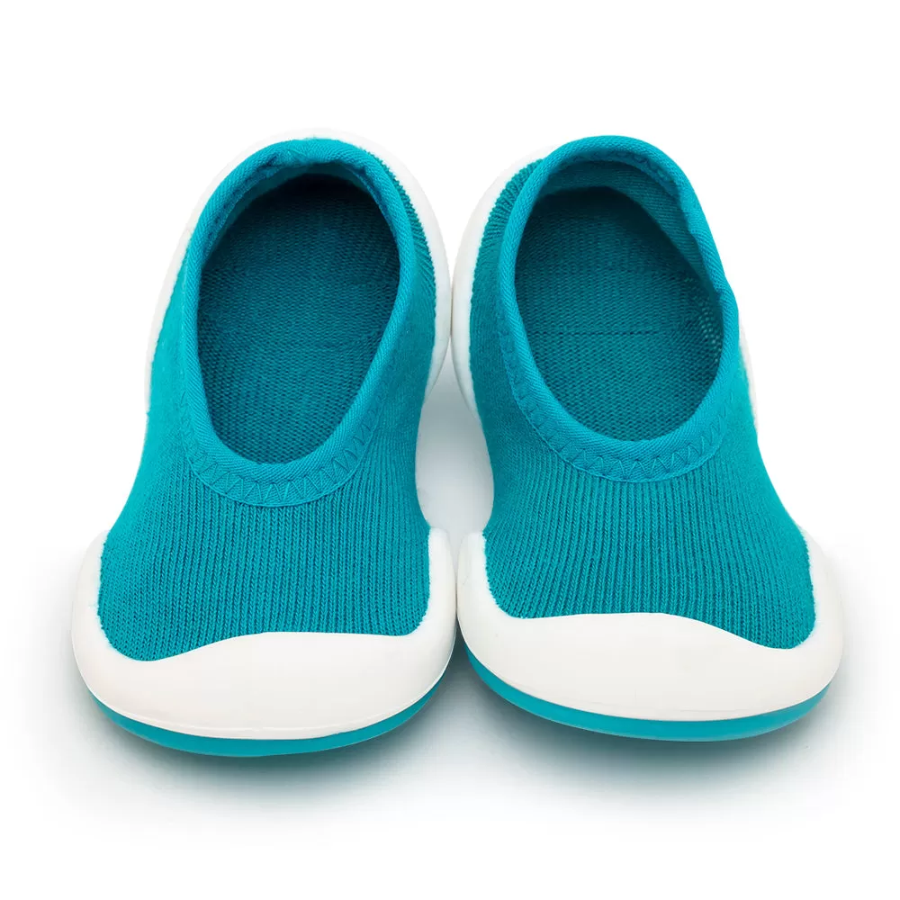 Komuello Baby Shoes - Flat - Teal Solid