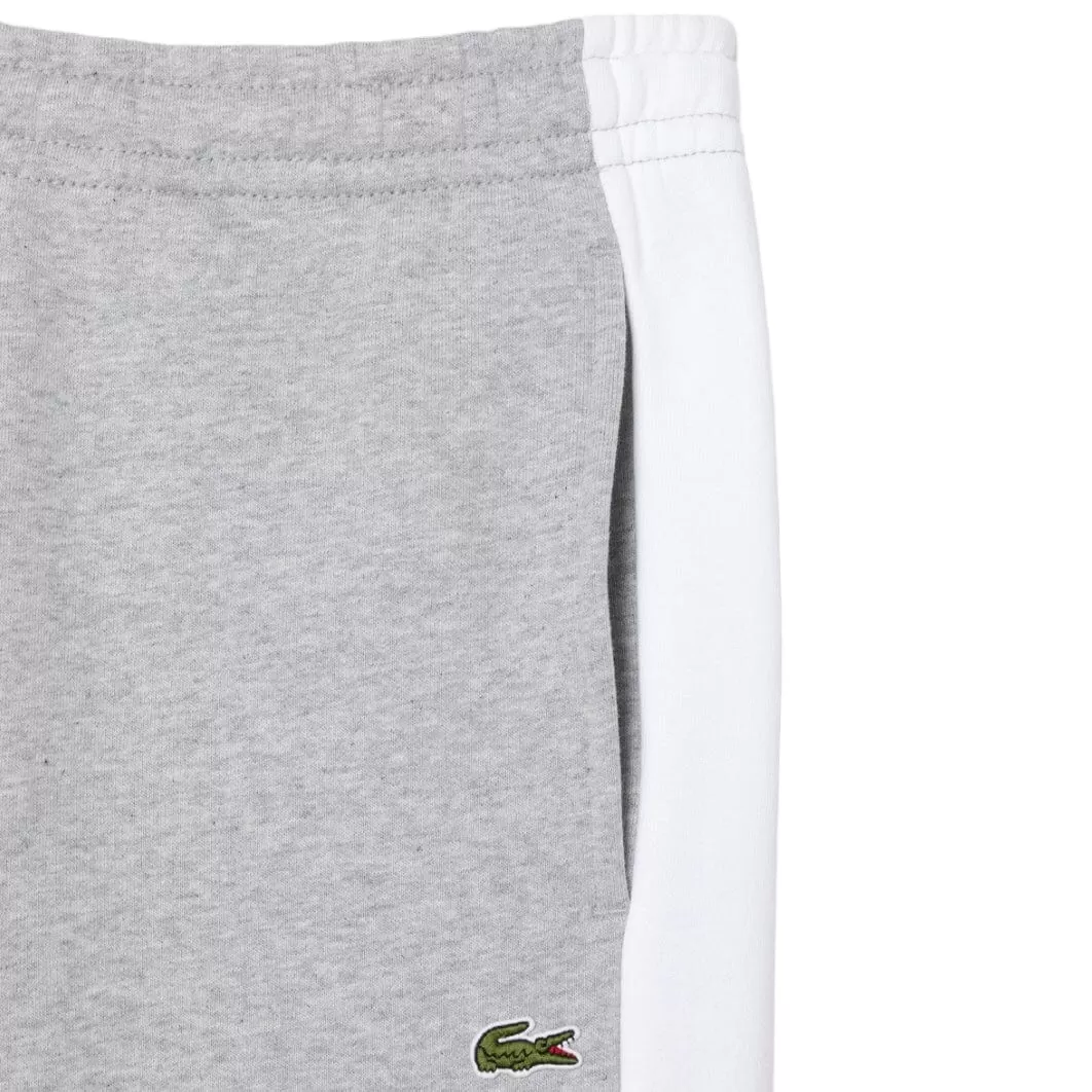 Lacoste Regular Fit Colorblock Joggers (Grey/Black/White) XH1300-51