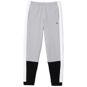 Lacoste Regular Fit Colorblock Joggers (Grey/Black/White) XH1300-51