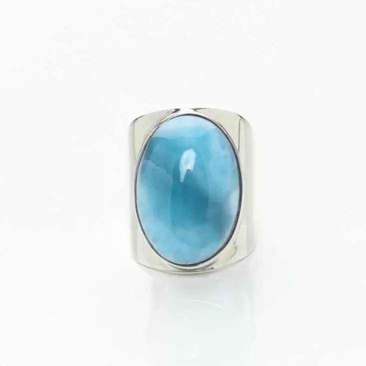 Larimar Statement Ring Emmie