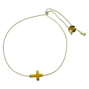 Latin Cross Bracelet