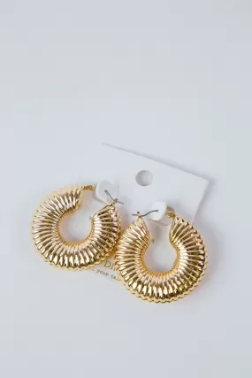 Lea Hollow Metal Hoops