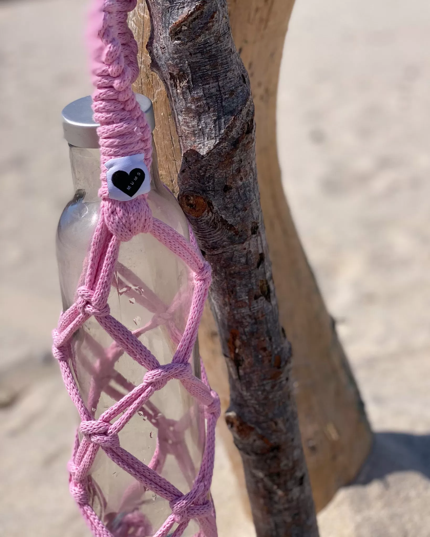 Macrame Bottle Holder