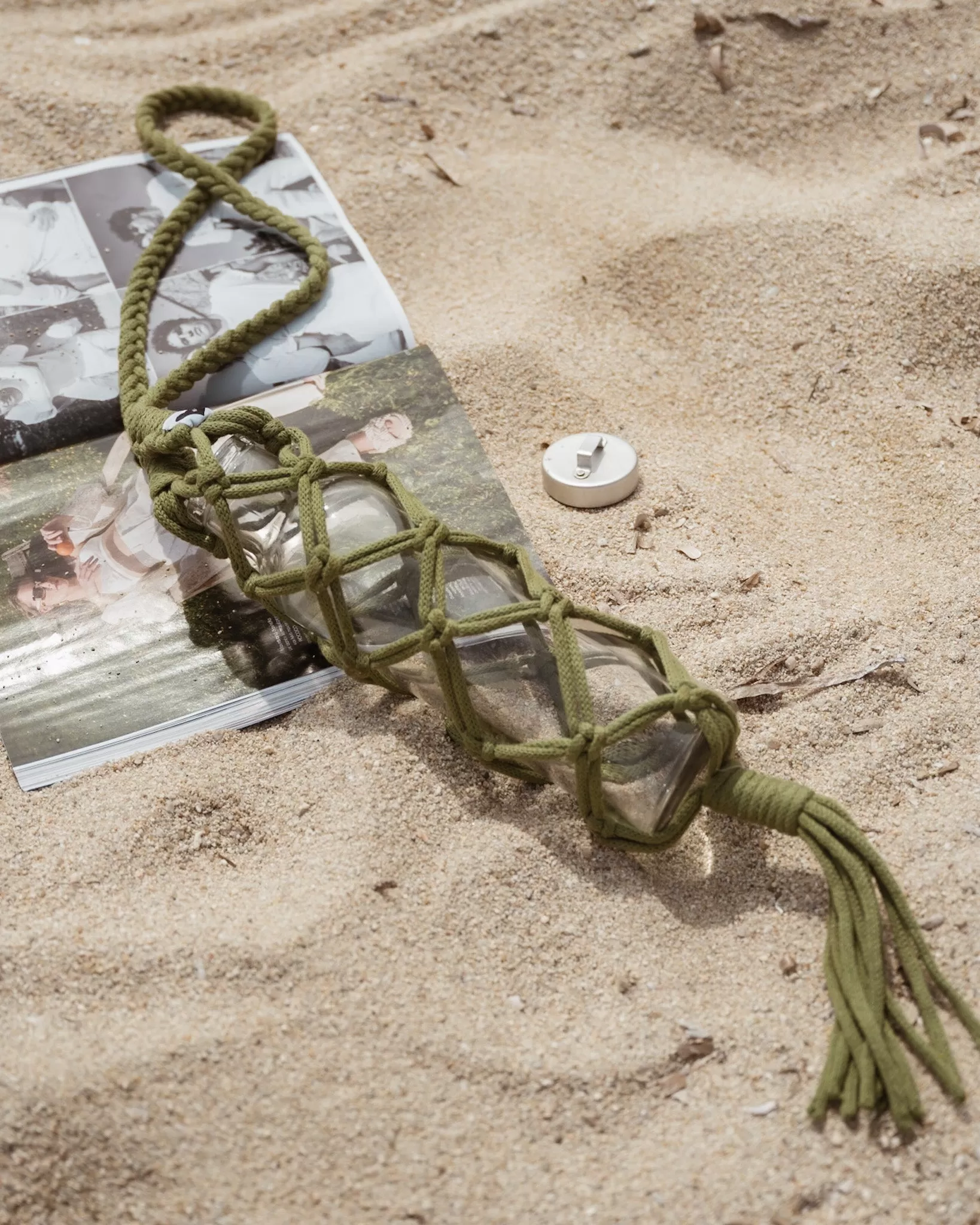 Macrame Bottle Holder