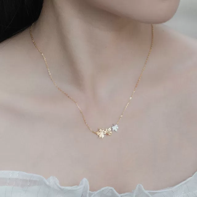 Maple Leaves Necklace