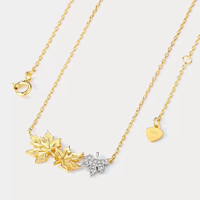 Maple Leaves Necklace