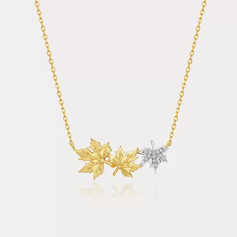 Maple Leaves Necklace