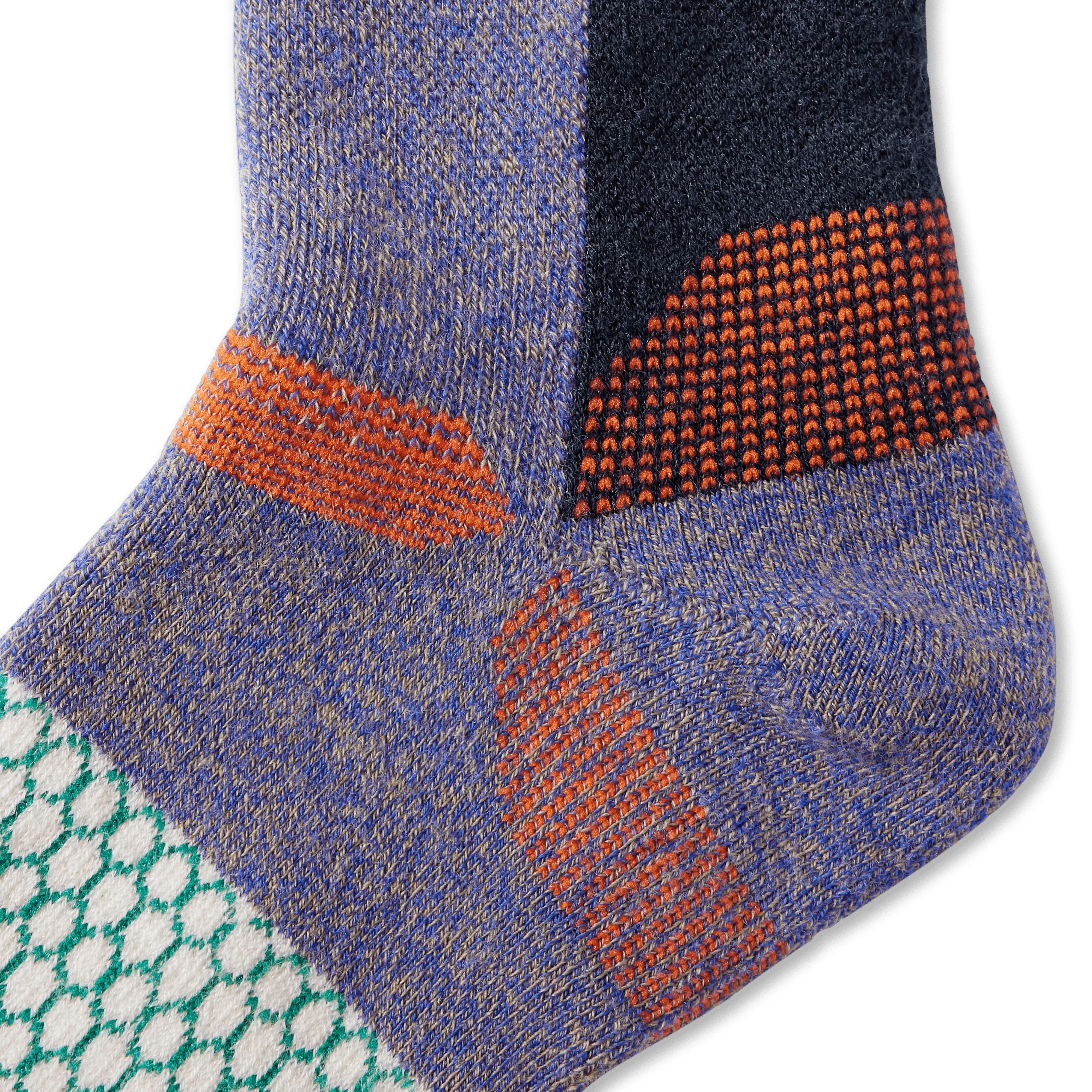 Men's Full-Cushion Merino Wool Blend Ski & Snowboard Sock 3-Pack