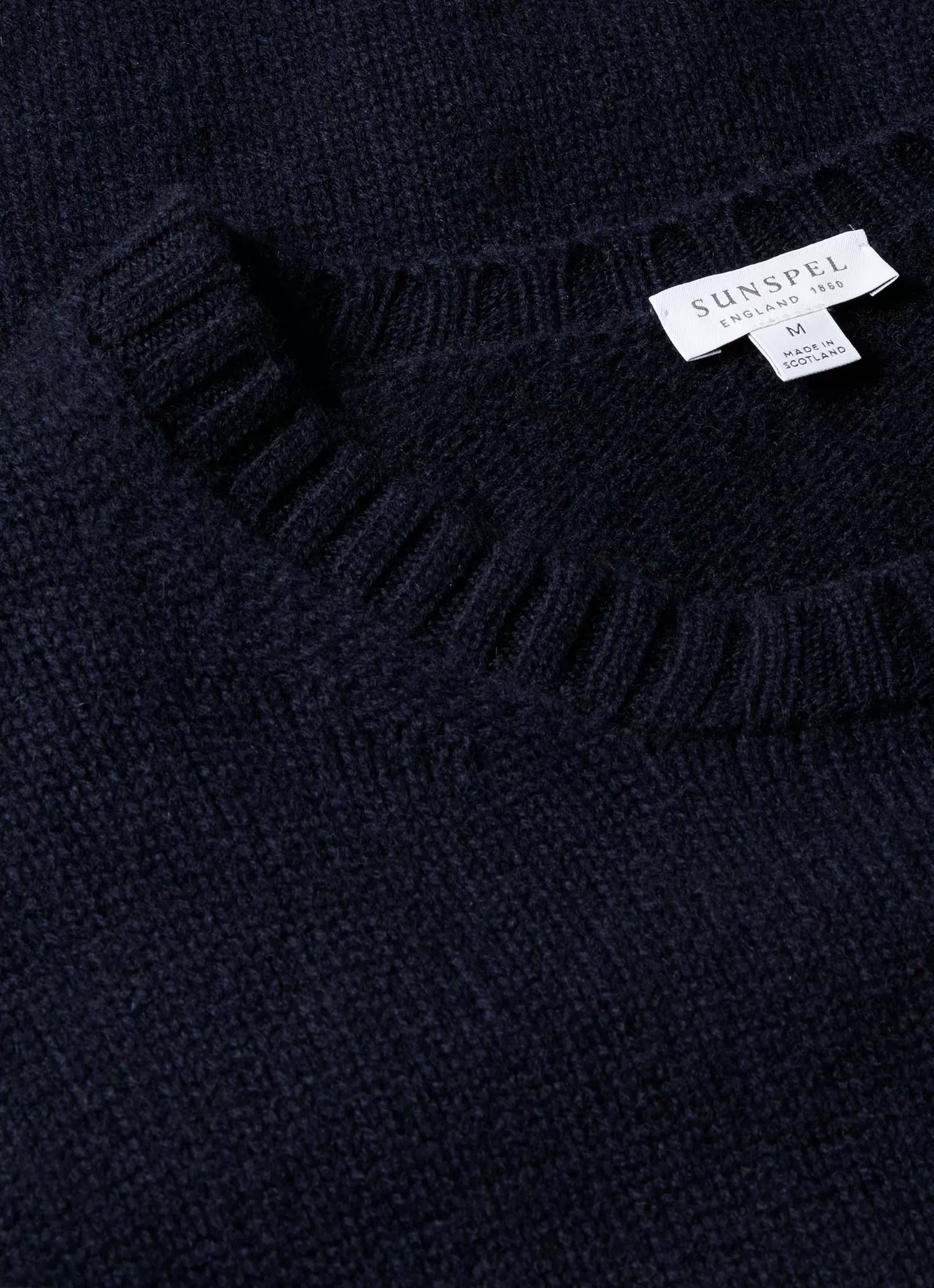 Men's Roxburgh Cashmere Jumper in Navy