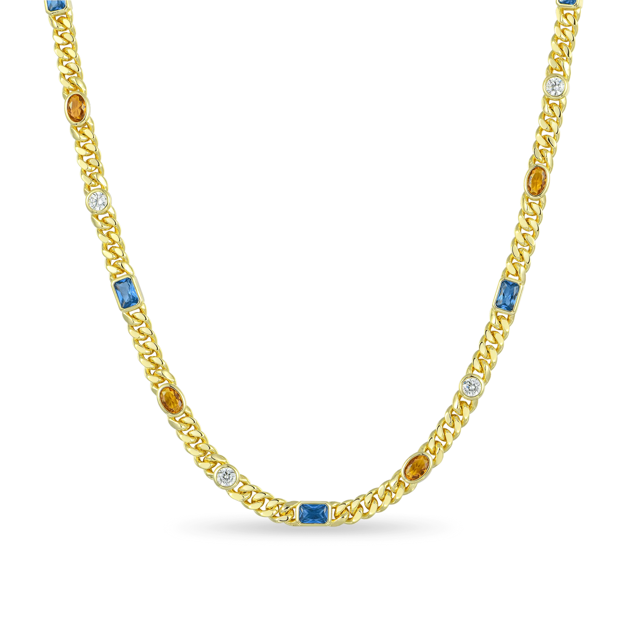 Micro Colored Miami Cuban Chain - 5mm