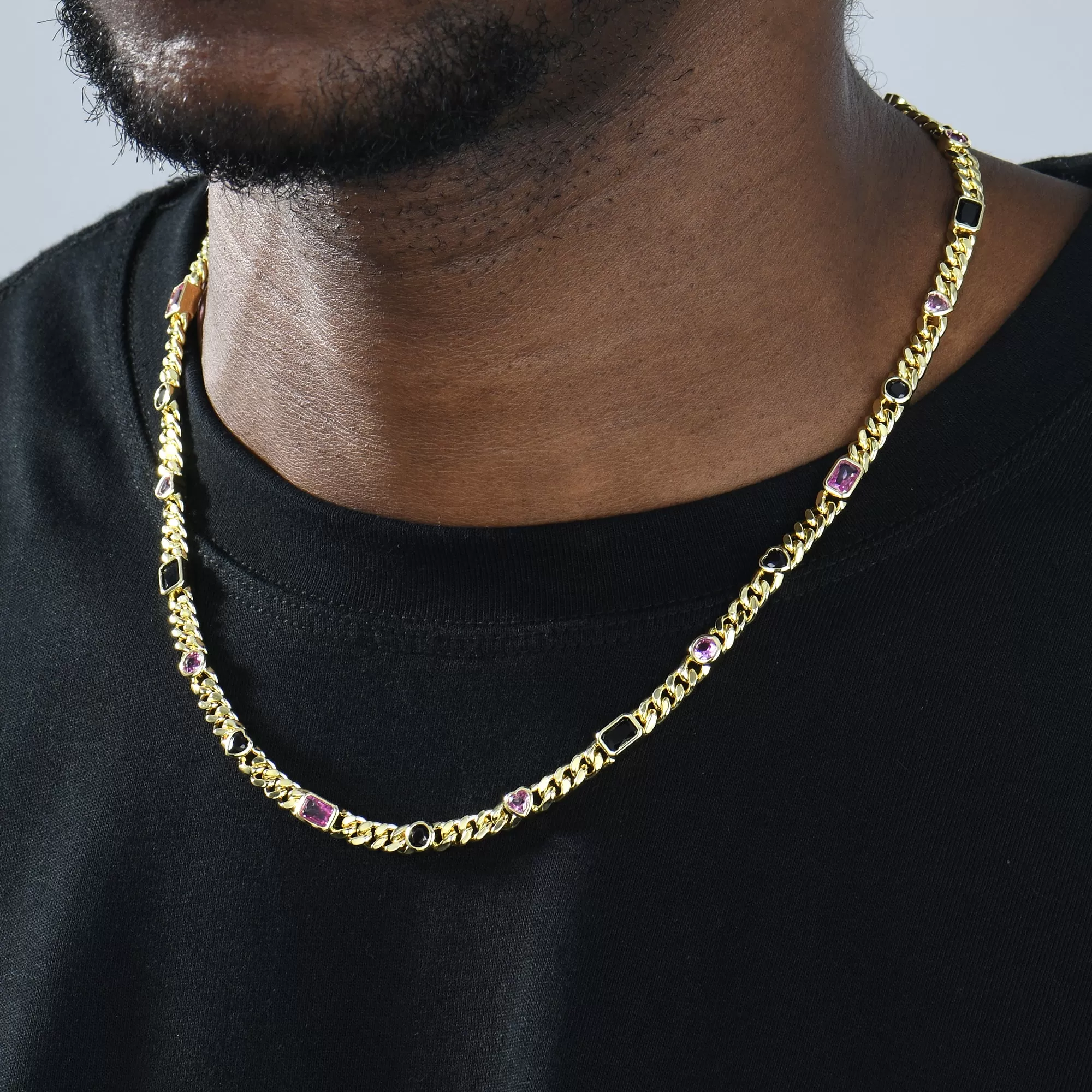 Micro Colored Miami Cuban Chain - 5mm