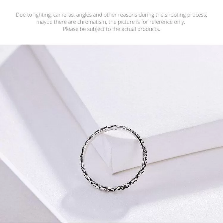 Minimalist 2mm 925 Sterling Silver Band Finger Ring - Charm Jewelry (GX319)