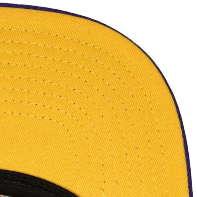 Mitchell & Ness Nba Los Angeles Lakers Anime Snapback (Black)