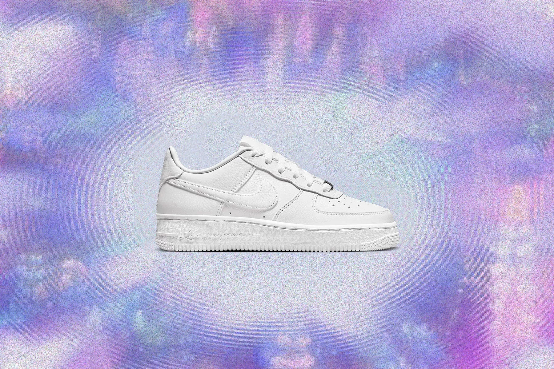 Nike x NOCTA Certified Lover Boy Air Force 1 Low (GS) - White/Cobalt Tint