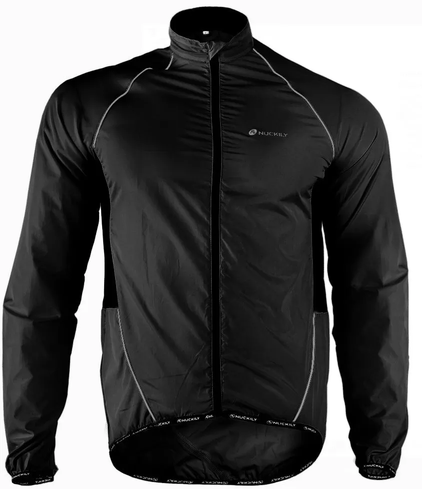 Nuckily MJ004 Long Sleeve Cycling Rain/Wind Protector Jersey