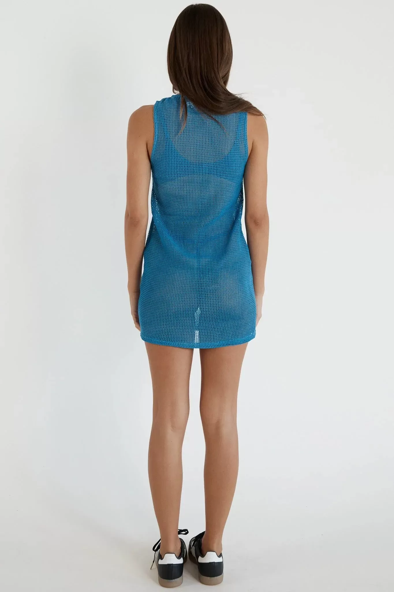 Paradise Mini Dress - Blue