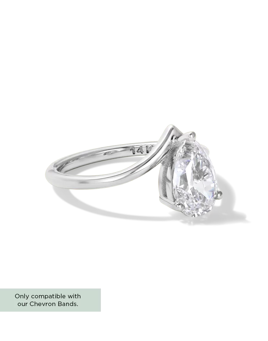 Pear Nesting Diamond Ring