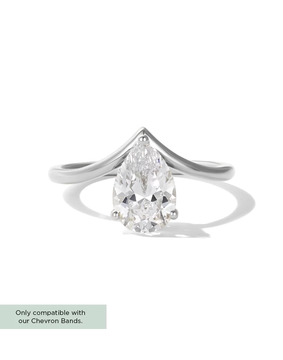 Pear Nesting Diamond Ring