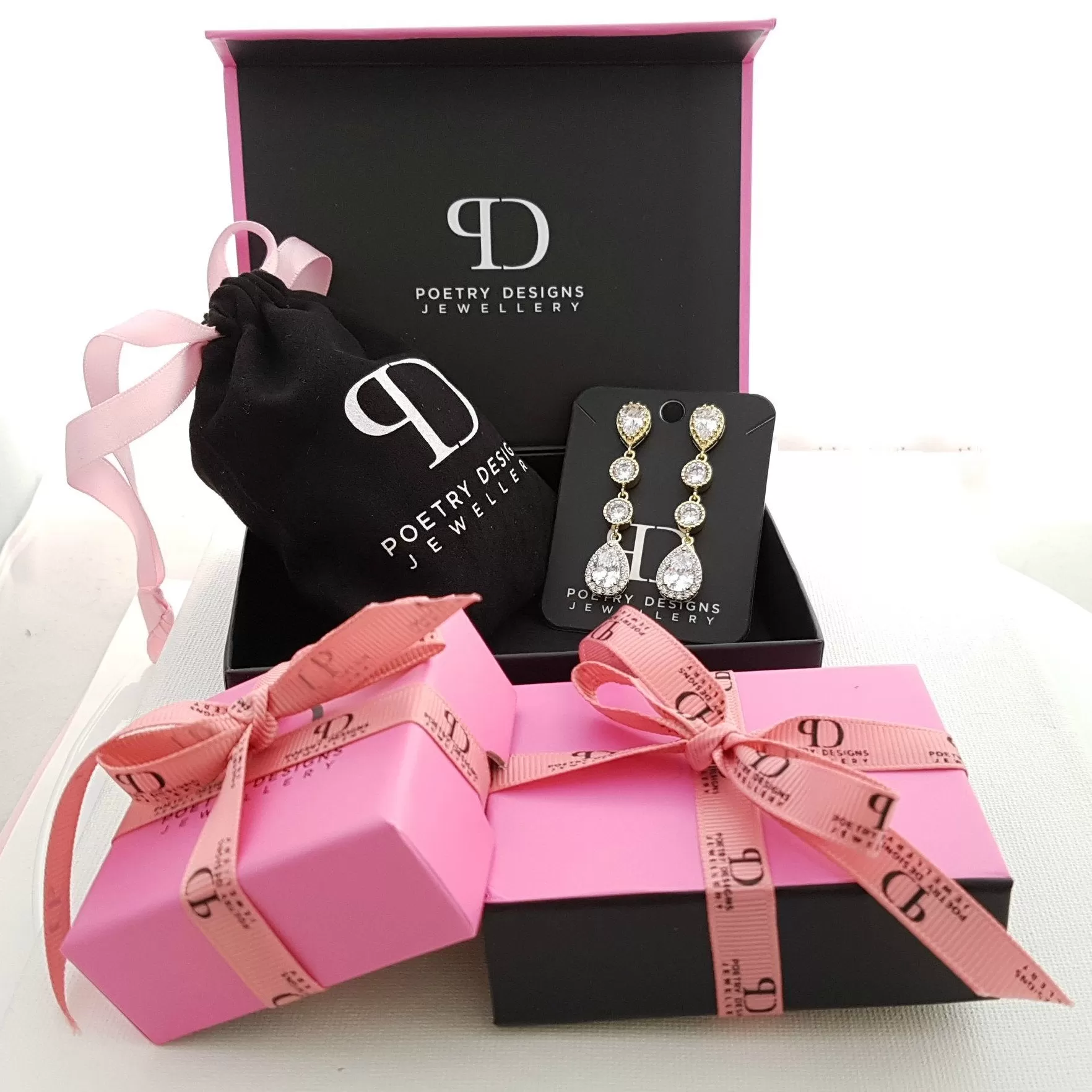 Pearl Drop Earrings- Penelope