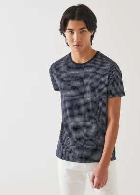 PIMA COTTON STRETCH PRINTED T-SHIRT