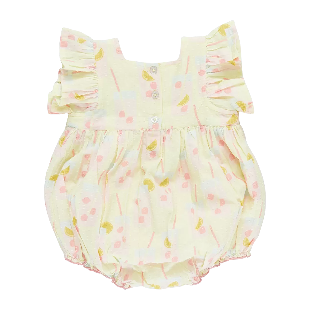 Pink Chicken Baby Girls Elsie Bubble - Pink Lemonade