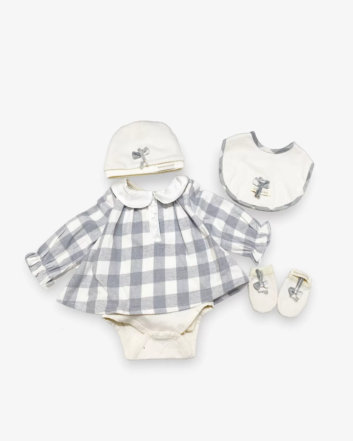 Plaid Baby Bundle - Everything Plaid （For Girl Babies)