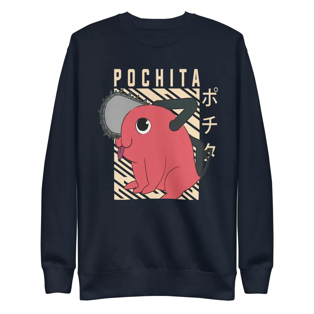 Pochita Crewneck Sweatshirt Chainsaw Man