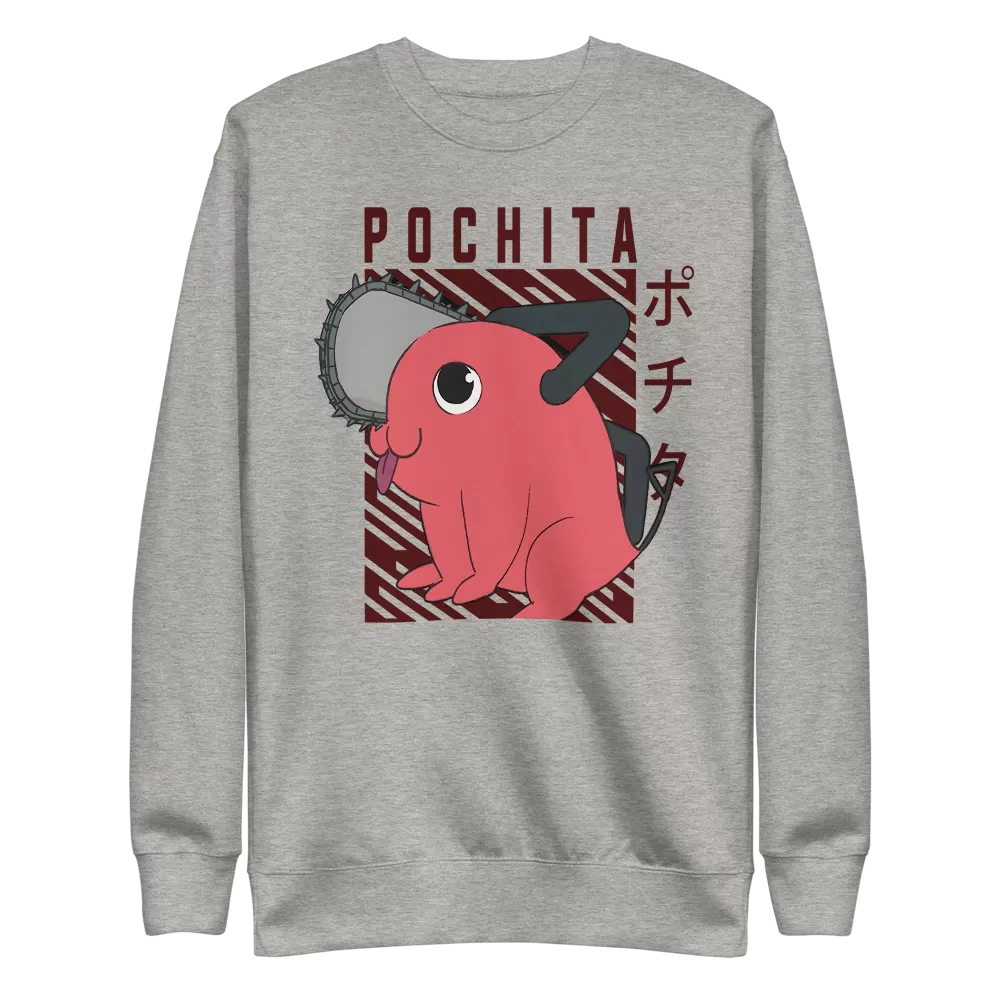 Pochita Crewneck Sweatshirt Chainsaw Man