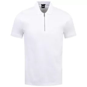 Polston 11 Slim Fit Cotton Polo White - SU24