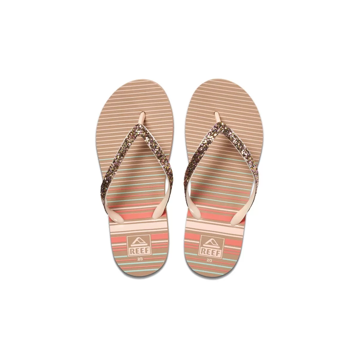 Reef Kids Stargazer Prints Peach Stripes   