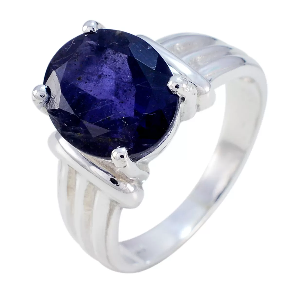 Riyo Designer Gemstone Iolite 925 Silver Ring Kays Jewelry Locations