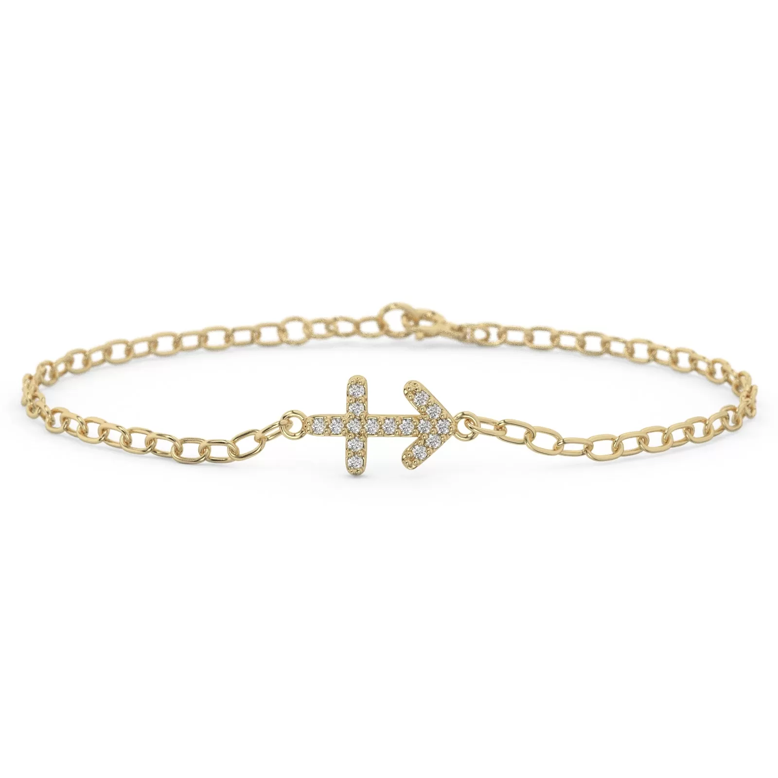 Sagittarius Pave Zodiac Bracelet